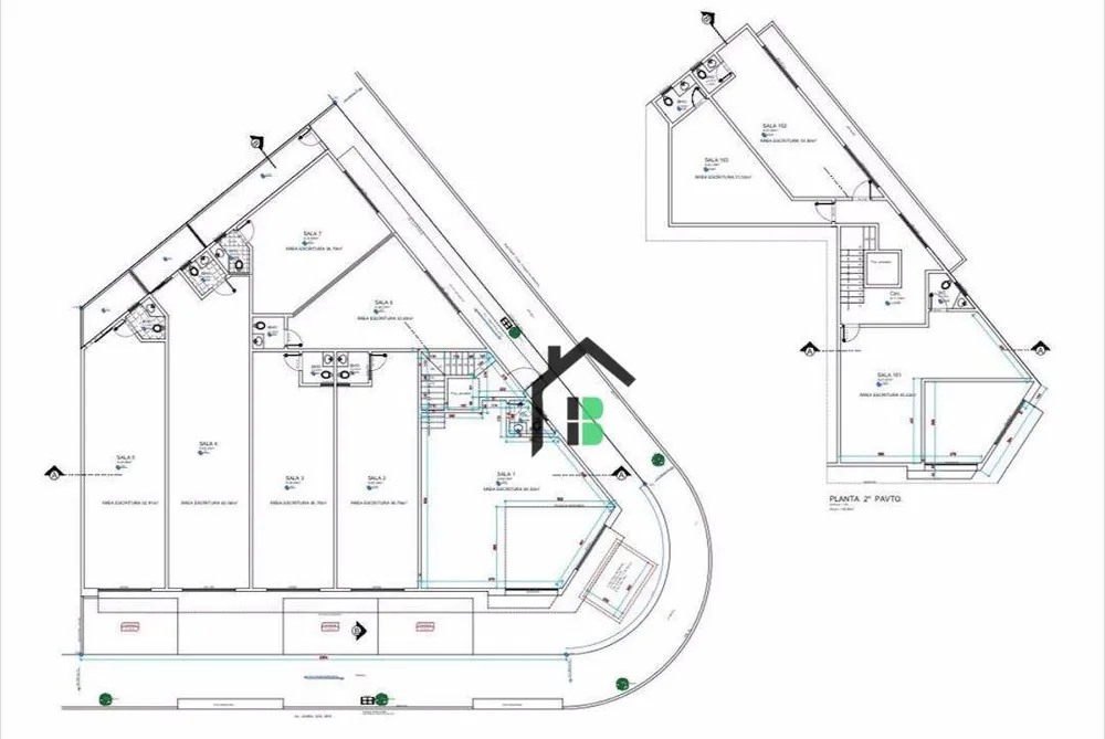 Loja-Salão, 33 m² - Foto 2