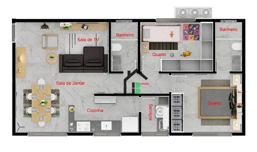 Apartamento, 2 quartos, 71 m² - Foto 17