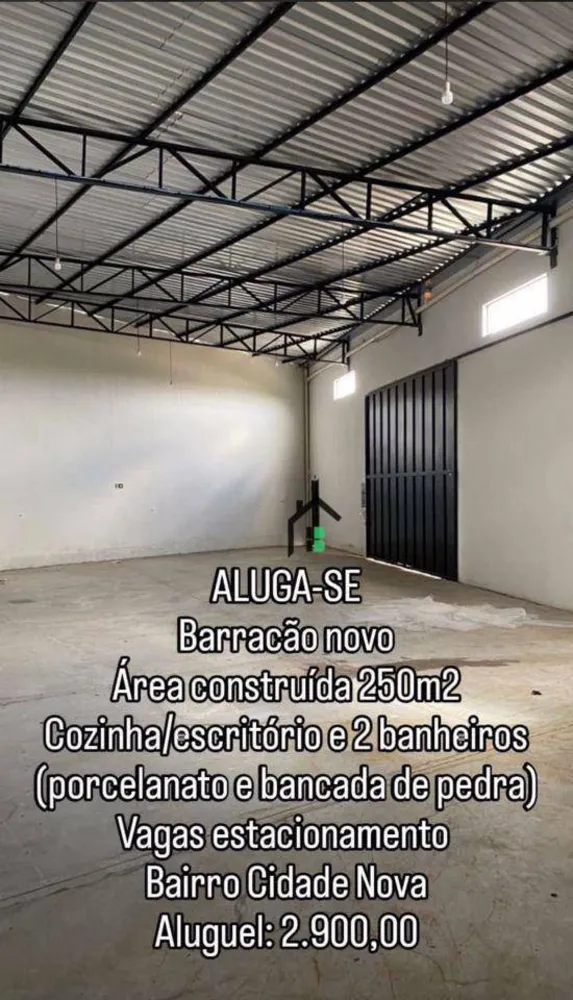 Depósito-Galpão, 260 m² - Foto 1