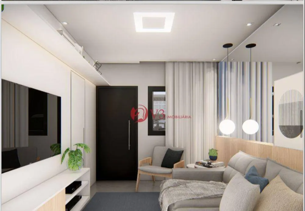 Sobrado, 2 quartos, 77 m² - Foto 1
