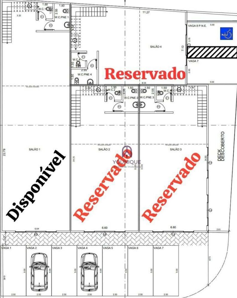 Loja-Salão, 156 m² - Foto 1