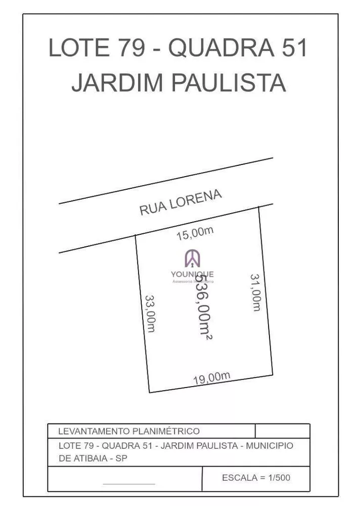 Terreno, 536 m² - Foto 1