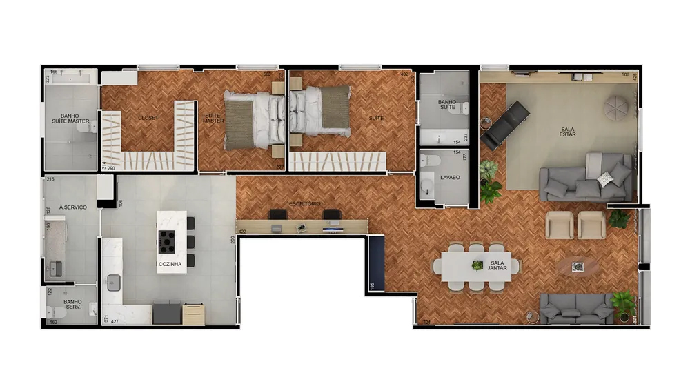 Apartamento, 2 quartos, 142 m² - Foto 20