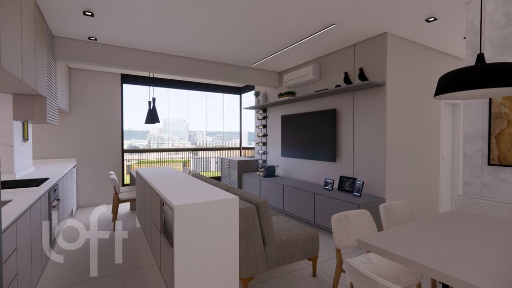 Apartamento à venda com 2 quartos, 58m² - Foto 2