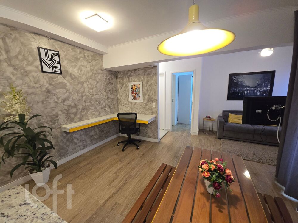 Apartamento à venda com 1 quarto, 54m² - Foto 3