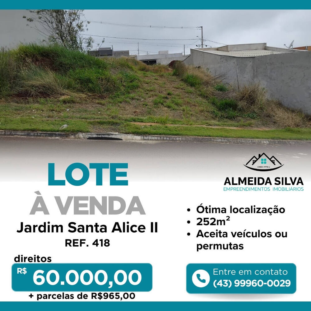 Terreno, 252 m² - Foto 1