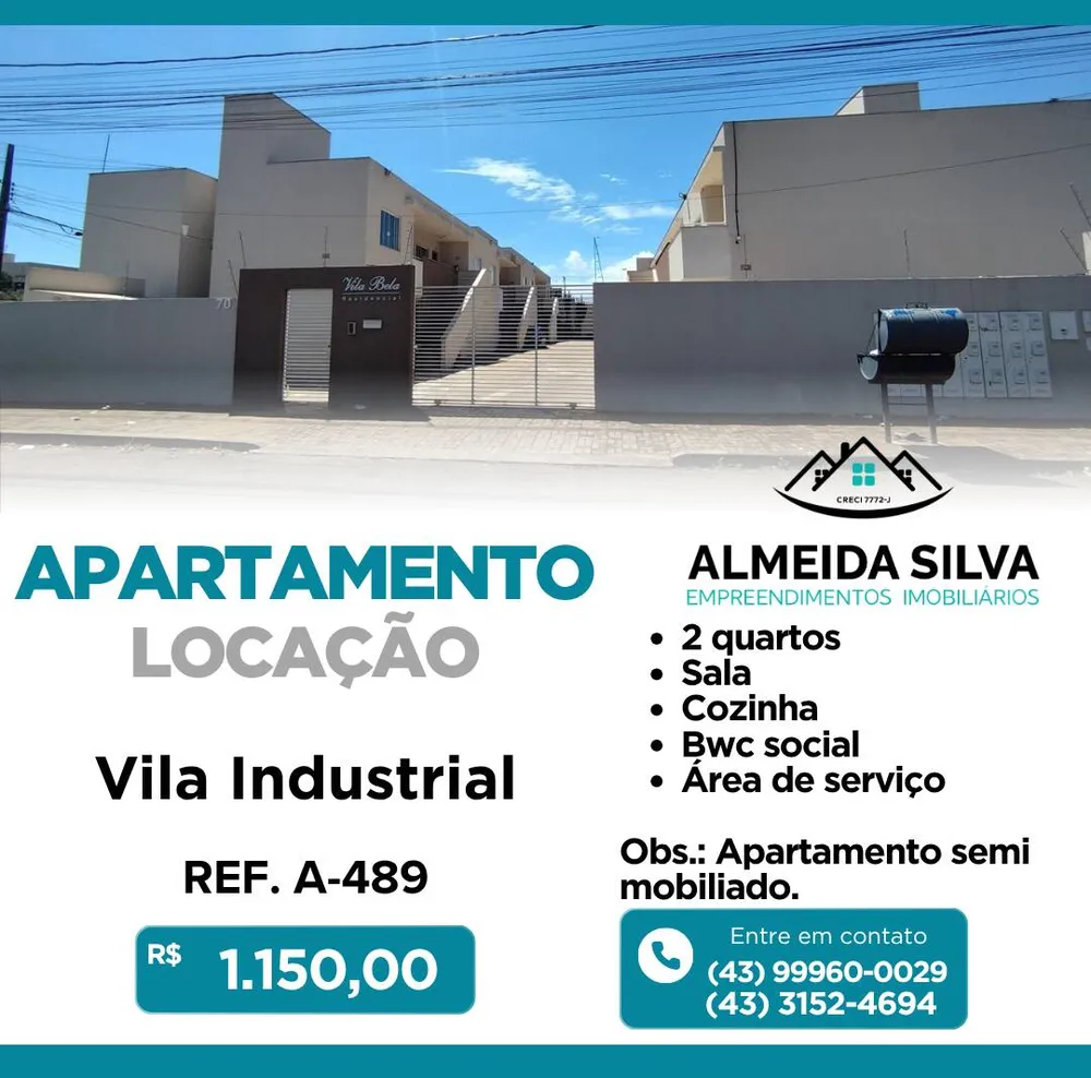 Apartamento, 2 quartos - Foto 1