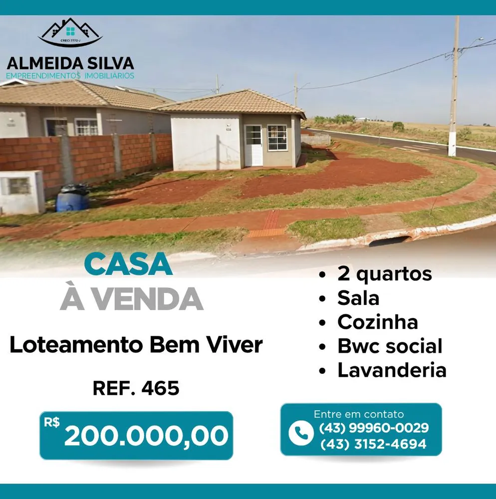 Casa, 1 quarto, 43 m² - Foto 1