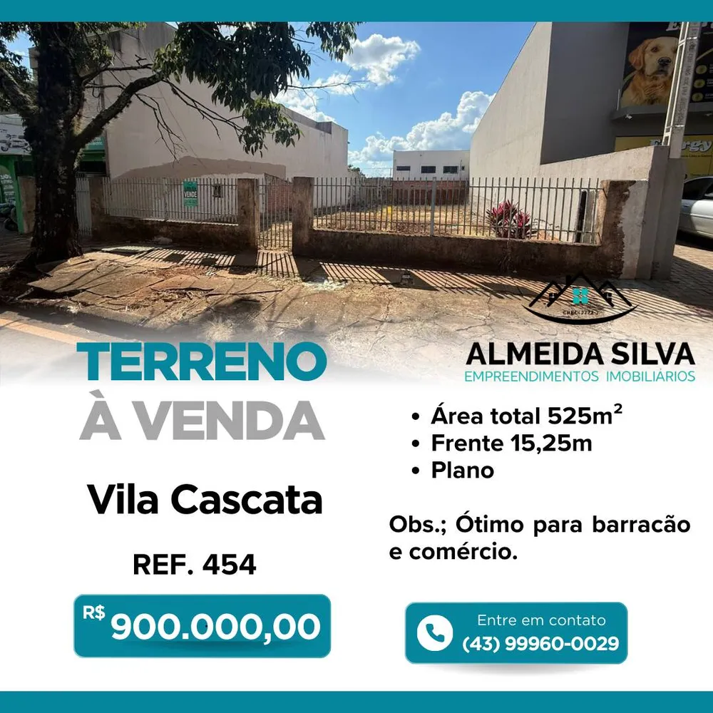 Terreno, 525 m² - Foto 1