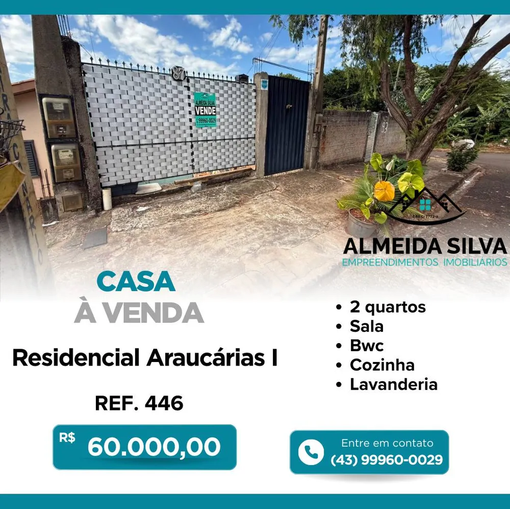 Casa, 2 quartos, 35 m² - Foto 1