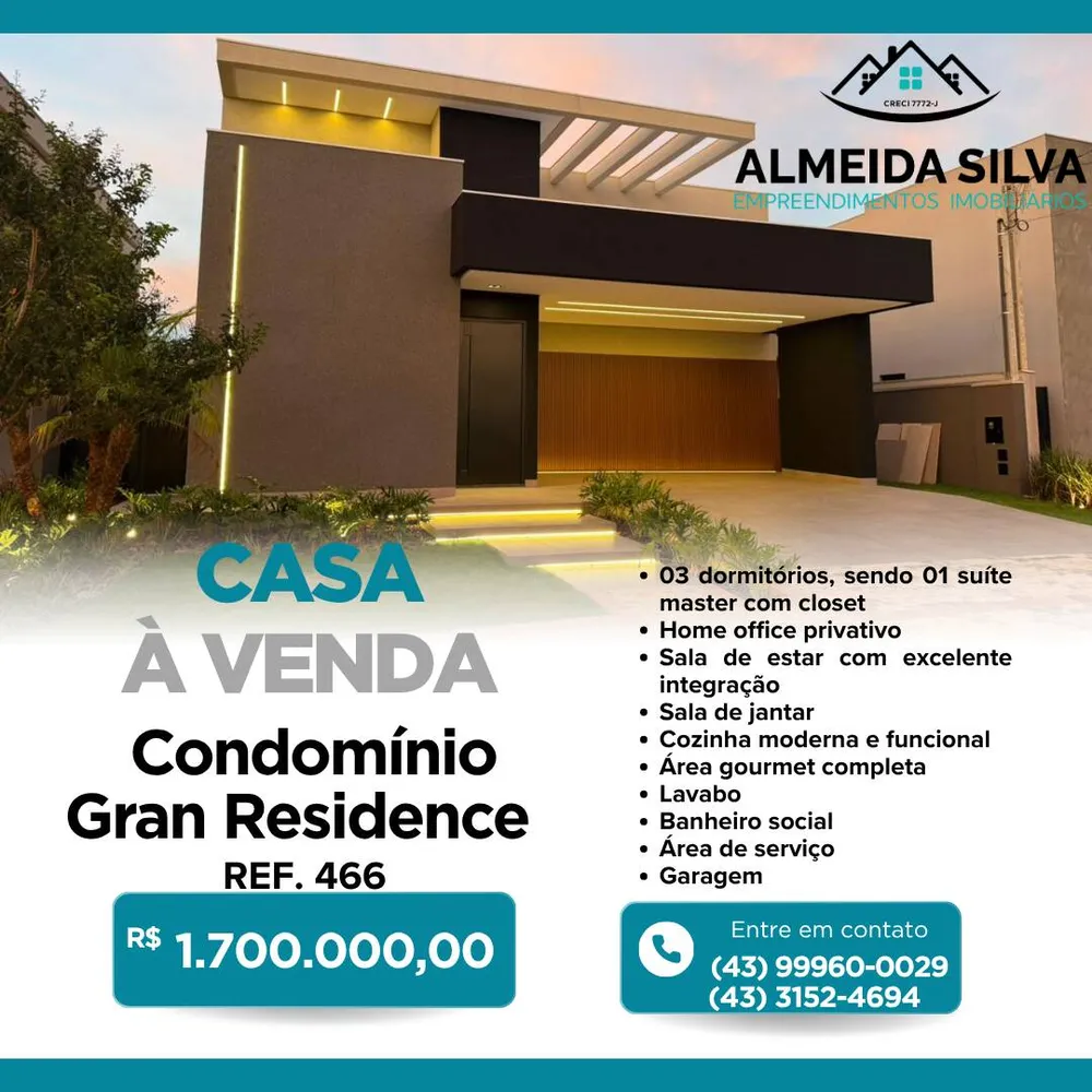 Casa, 3 quartos, 165 m² - Foto 1