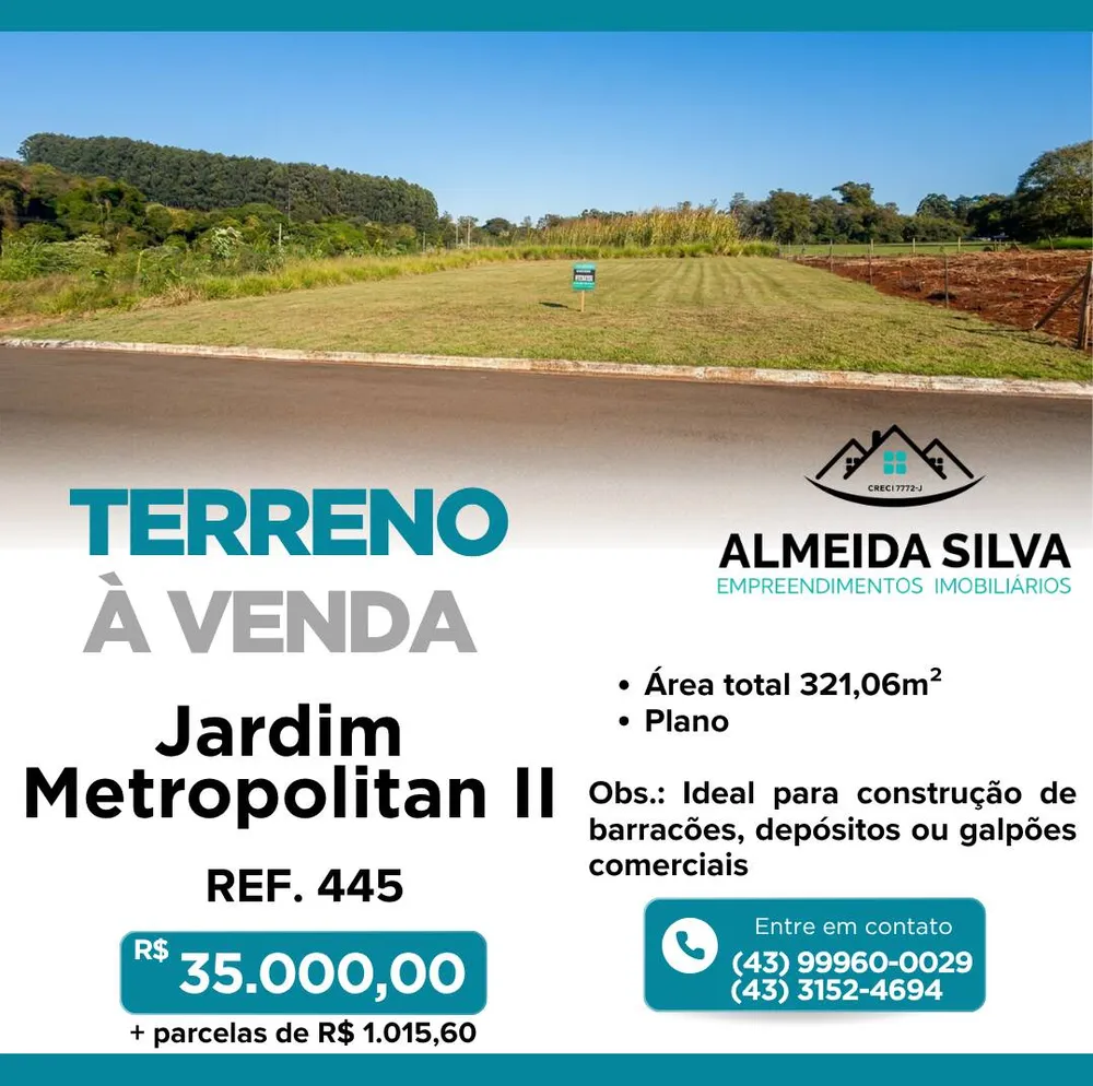 Terreno, 321 m² - Foto 1