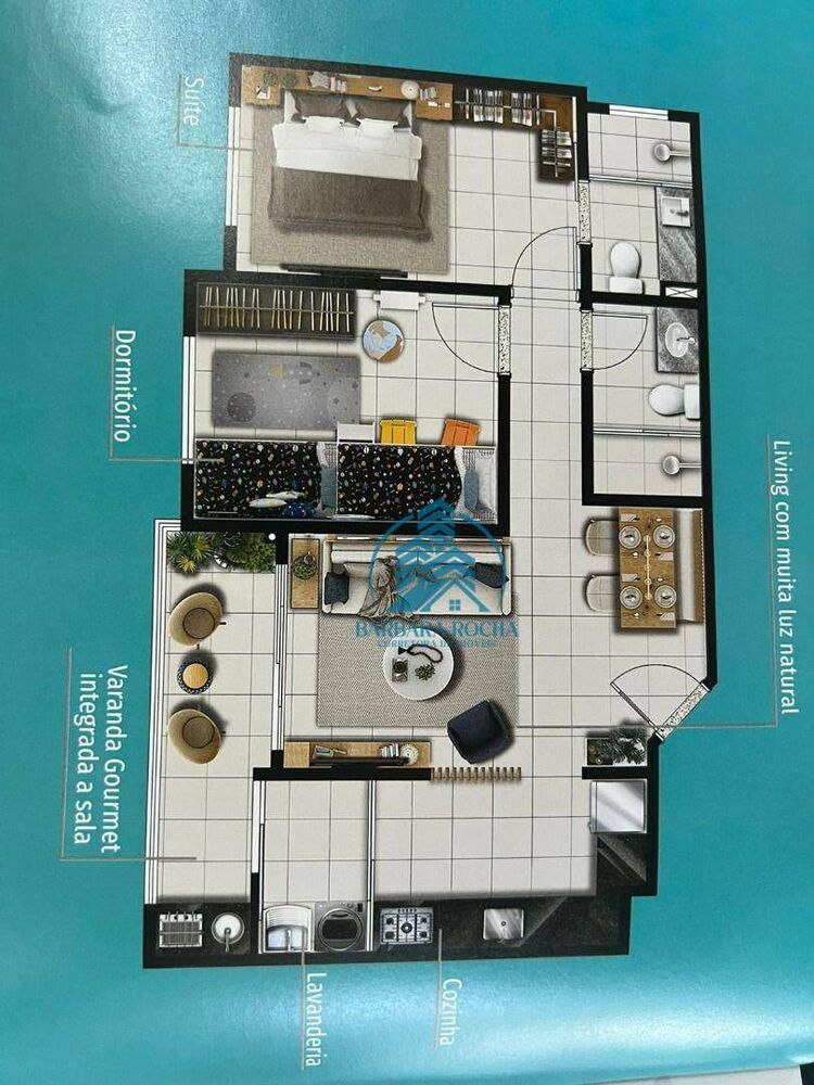 Apartamento, 2 quartos, 62 m² - Foto 8