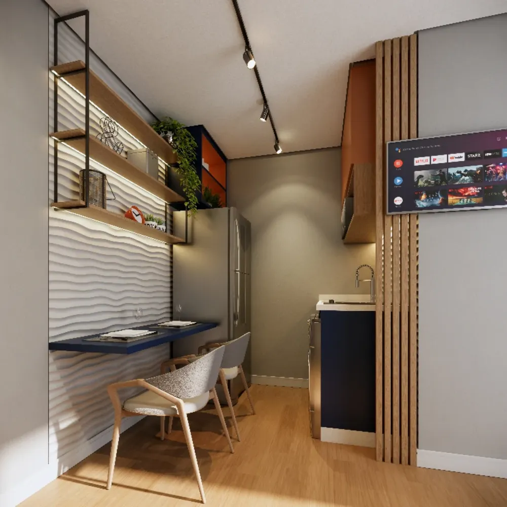 Apartamento, 1 quarto, 18 m² - Foto 8