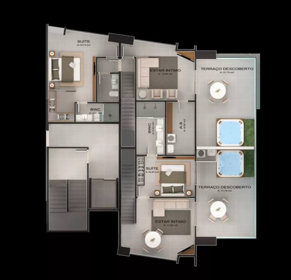 Apartamento à venda com 3 quartos, 140m² - Foto 1