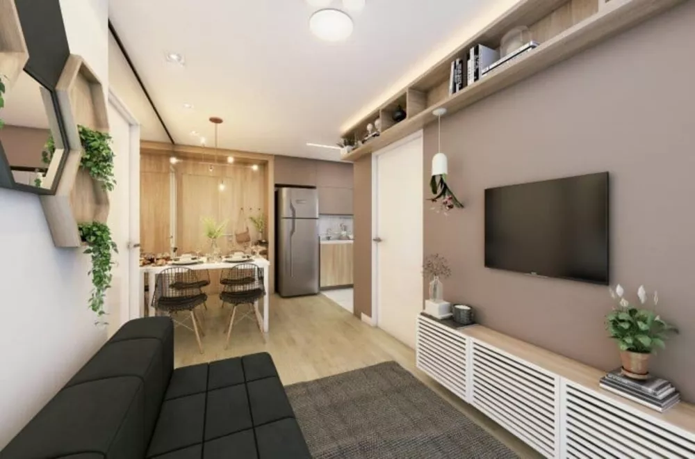 Apartamento à venda com 2 quartos, 41m² - Foto 3