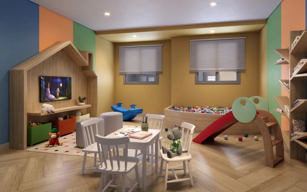 Apartamento, 3 quartos, 42 m² - Foto 1