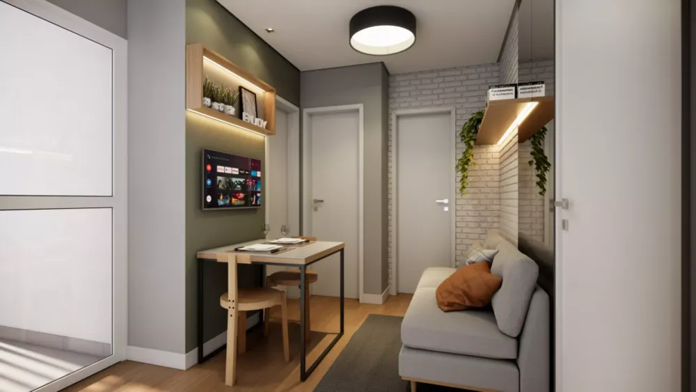 Apartamento, 1 quarto, 18 m² - Foto 5
