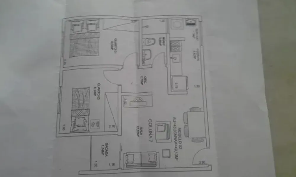 Casa, 2 quartos, 50 m² - Foto 2