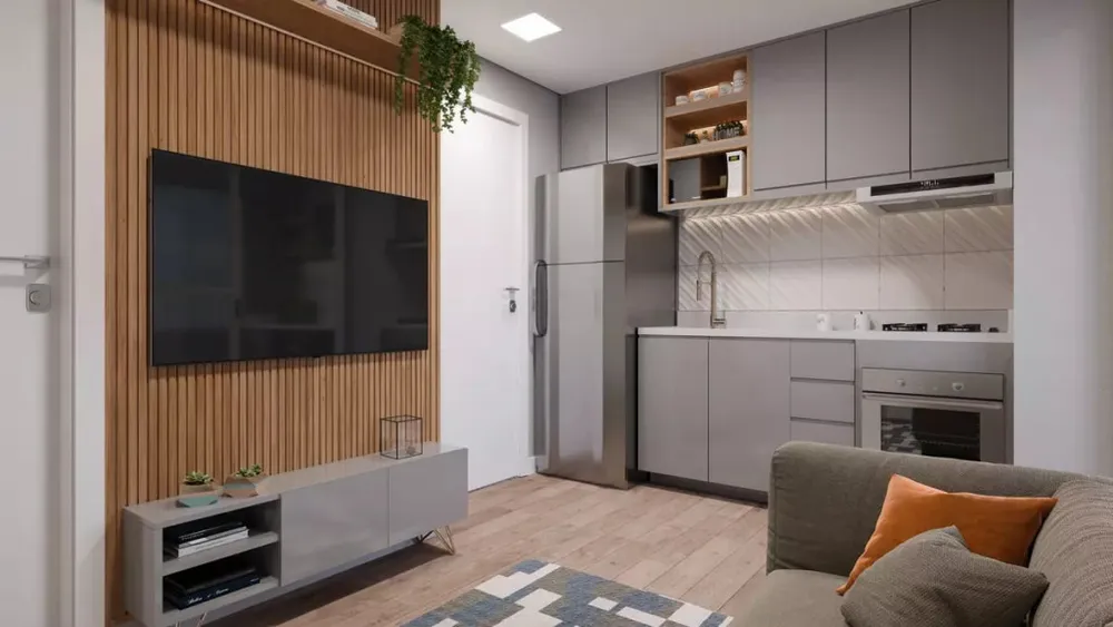 Apartamento, 2 quartos, 17 m² - Foto 2
