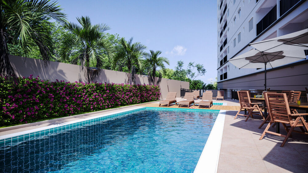 Apartamento à venda com 1 quarto, 47m² - Foto 3