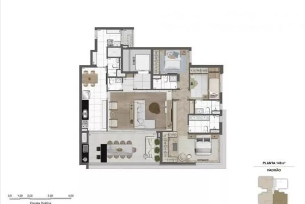 Casa à venda com 3 quartos, 149m² - Foto 1