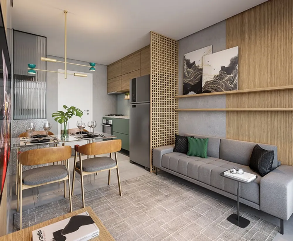 Apartamento, 2 quartos, 32 m² - Foto 2