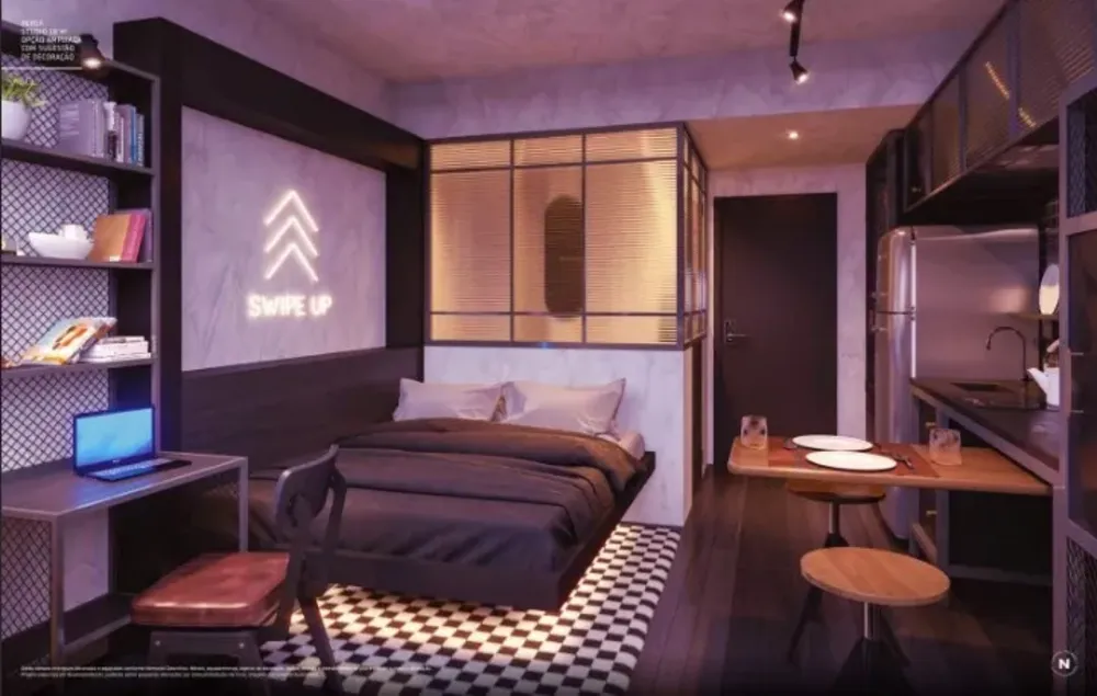 Apartamento, 1 quarto, 25 m² - Foto 1