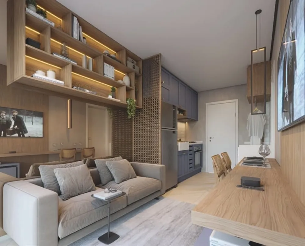 Apartamento, 1 quarto, 27 m² - Foto 1