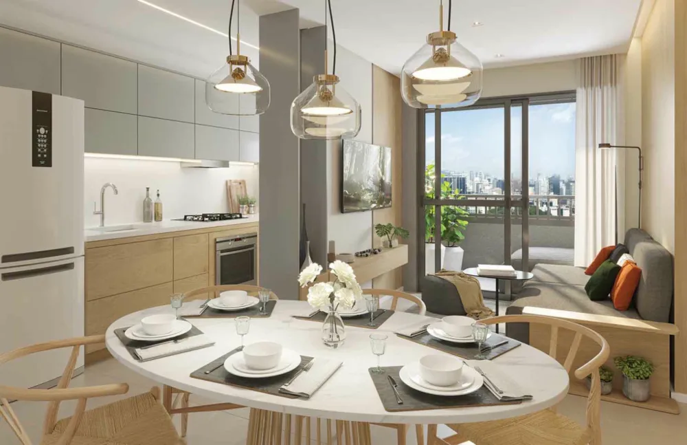 Apartamento, 3 quartos, 56 m² - Foto 2