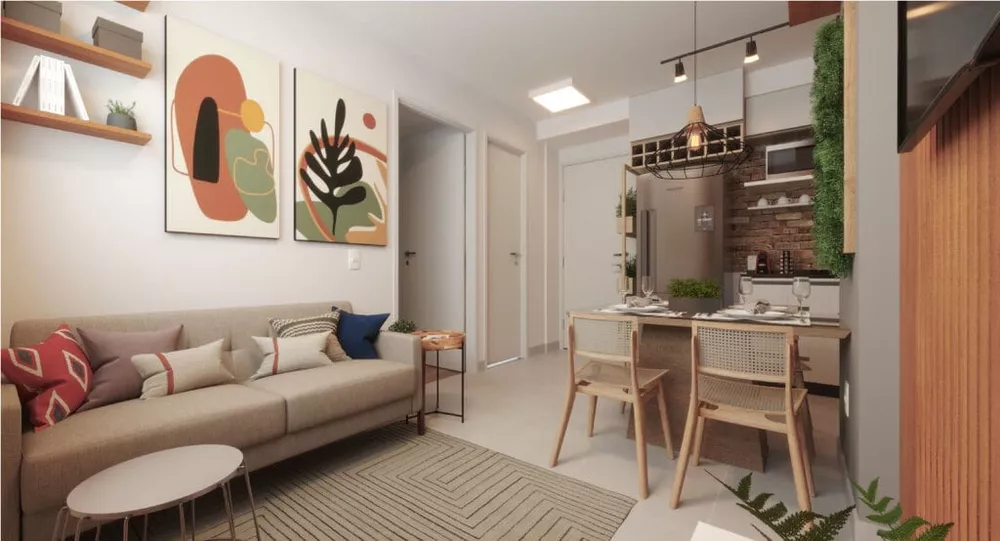 Apartamento à venda com 2 quartos, 31m² - Foto 3