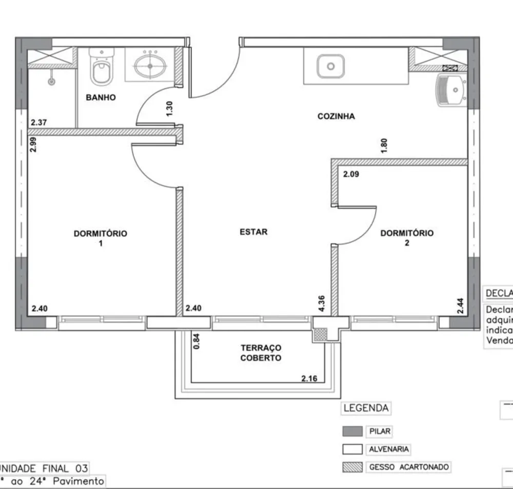 Apartamento, 2 quartos, 38 m² - Foto 1