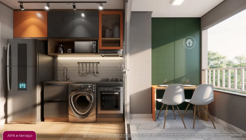 Apartamento, 1 quarto, 17 m² - Foto 3