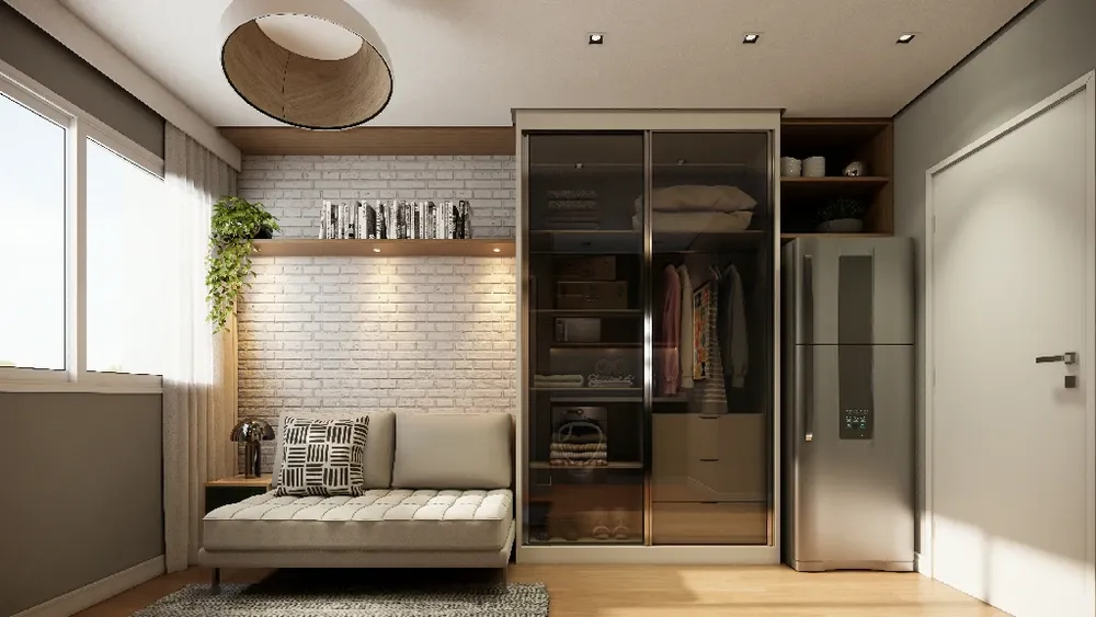 Apartamento, 1 quarto, 16 m² - Foto 6