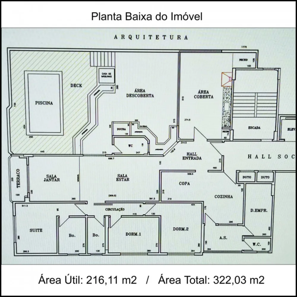 Cobertura, 3 quartos, 216 m² - Foto 1