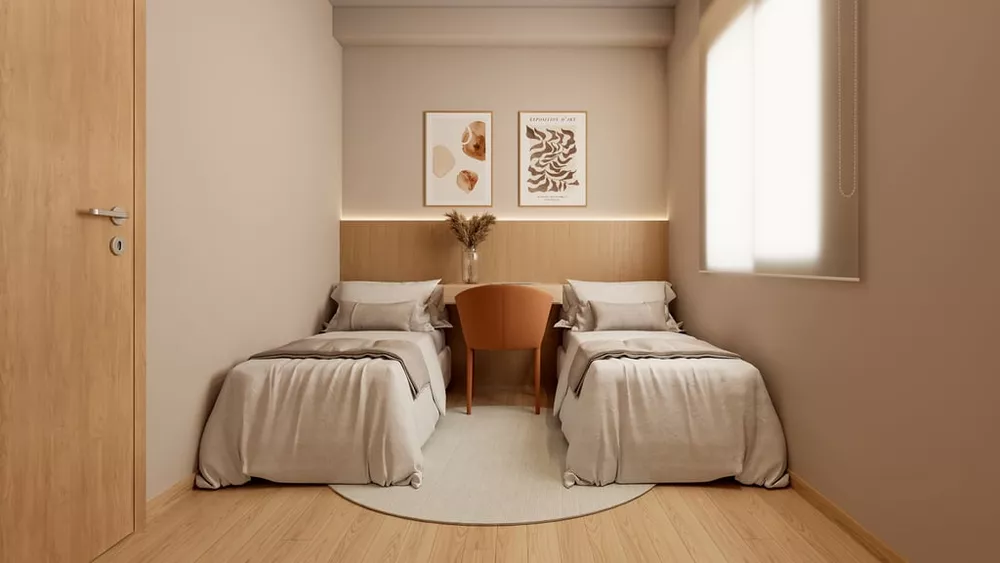 Apartamento à venda com 2 quartos, 42m² - Foto 6