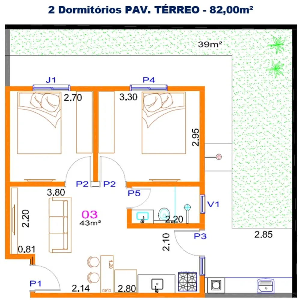Casa de Condomínio, 2 quartos - Foto 15