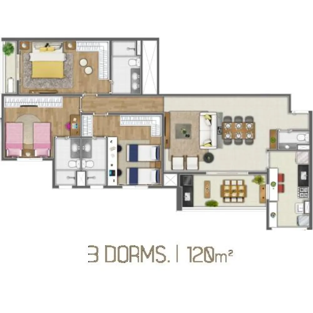 Apartamento, 3 quartos, 120 m² - Foto 16