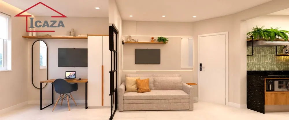 Apartamento, 1 quarto, 35 m² - Foto 1