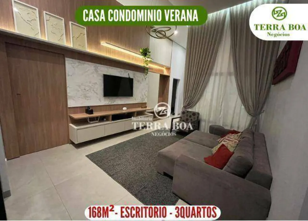 Casa de Condomínio, 3 quartos - Foto 1