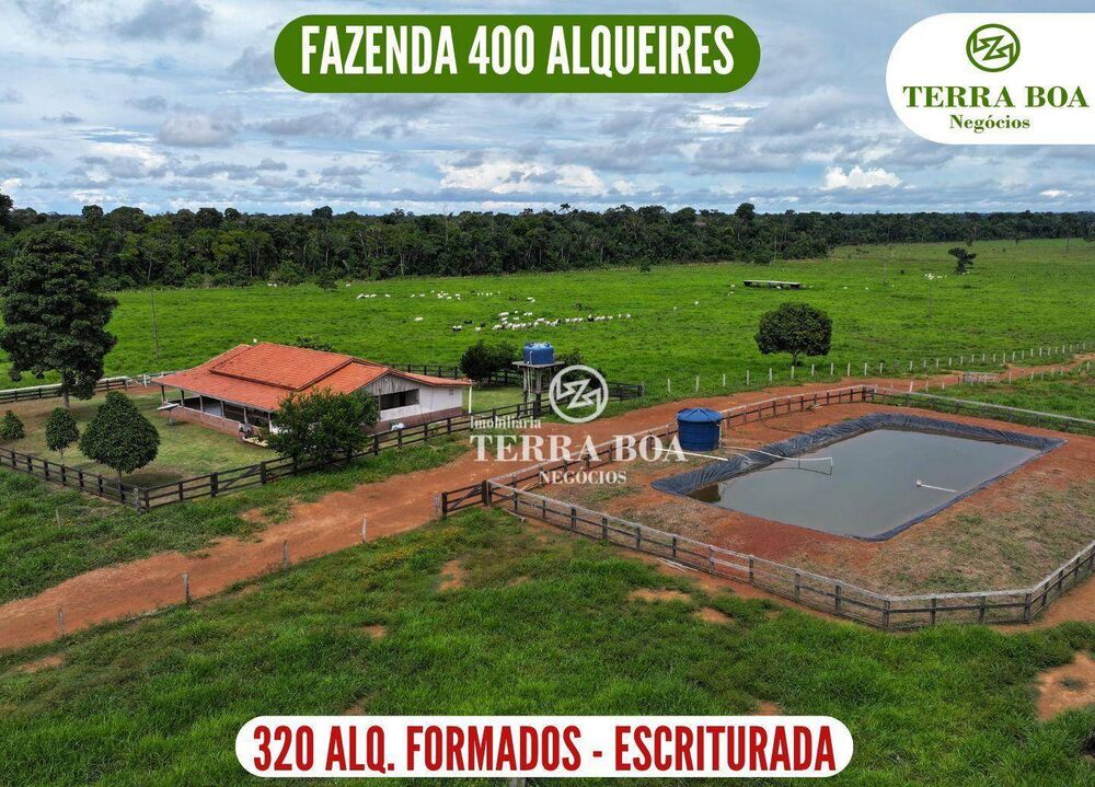 Fazenda, 968 hectares - Foto 1