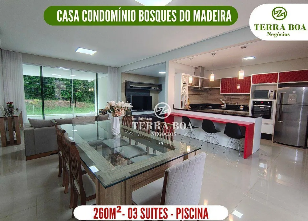 Casa de Condomínio, 3 quartos - Foto 1