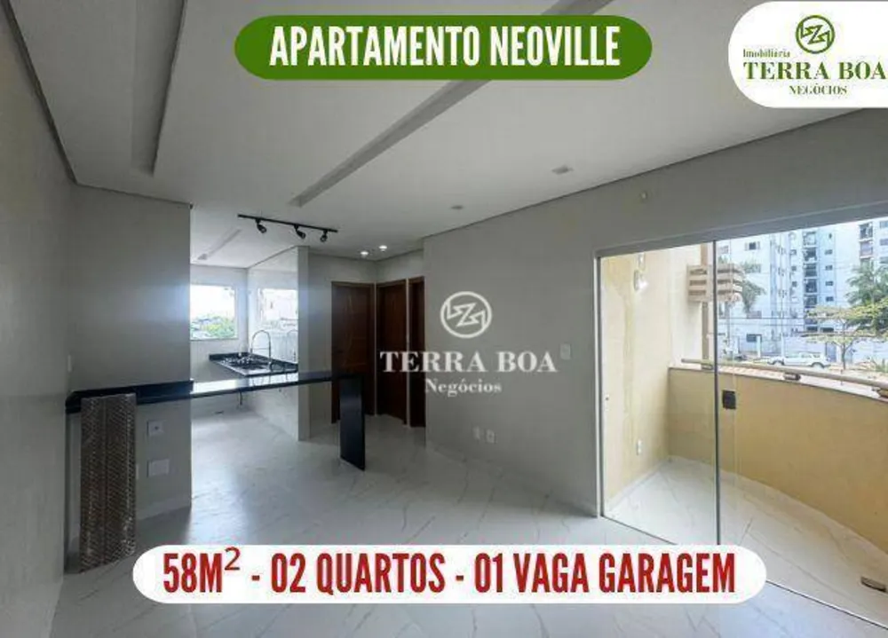 Apartamento, 2 quartos, 58 m² - Foto 1