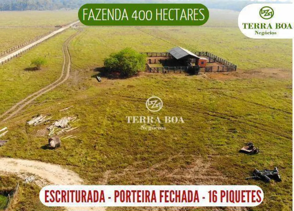 Fazenda, 400 hectares - Foto 1