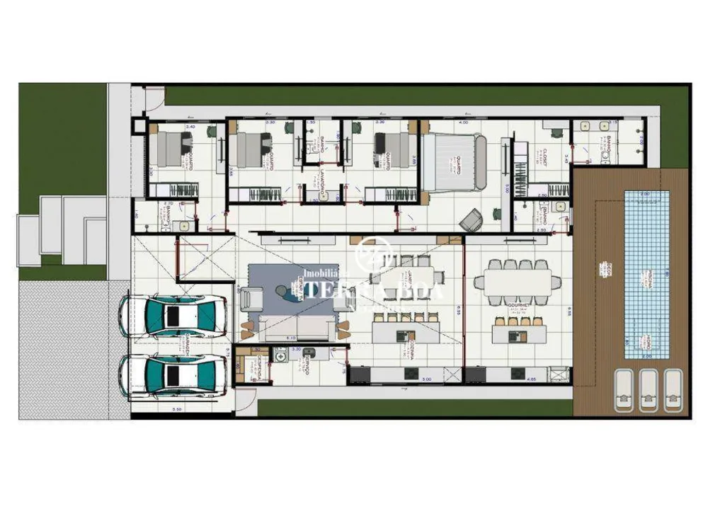 Casa de Condomínio, 4 quartos - Foto 4