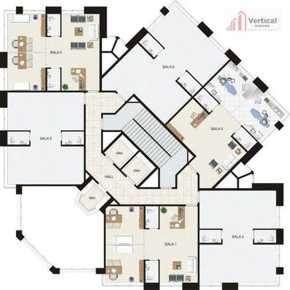 Sala-Conjunto, 52 m² - Foto 4