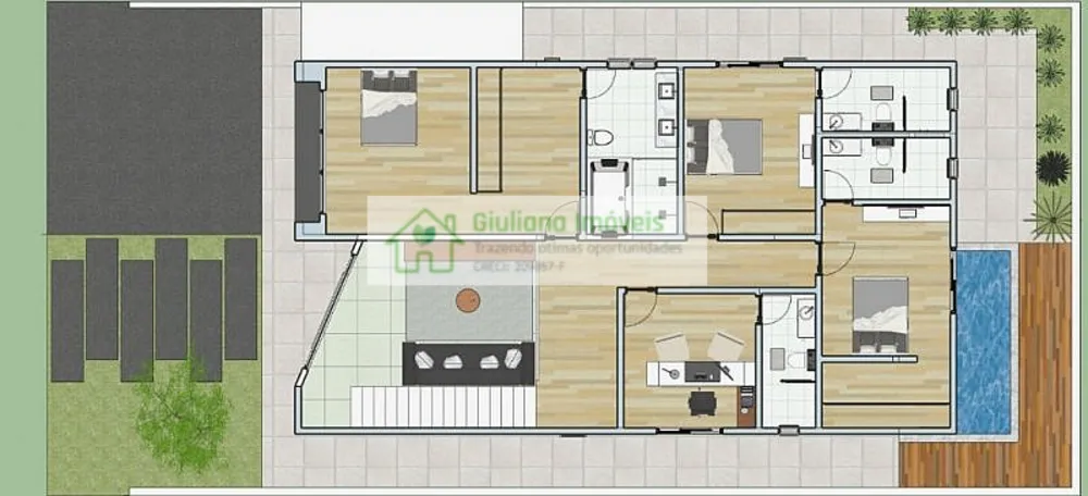 Casa, 4 quartos, 275 m² - Foto 3