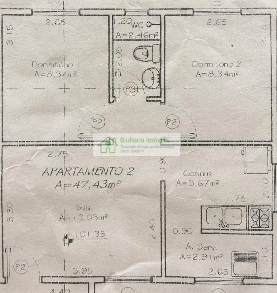 Apartamento, 2 quartos, 47 m² - Foto 11