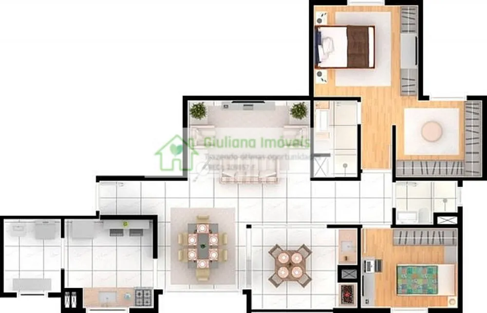 Apartamento, 3 quartos, 99 m² - Foto 7