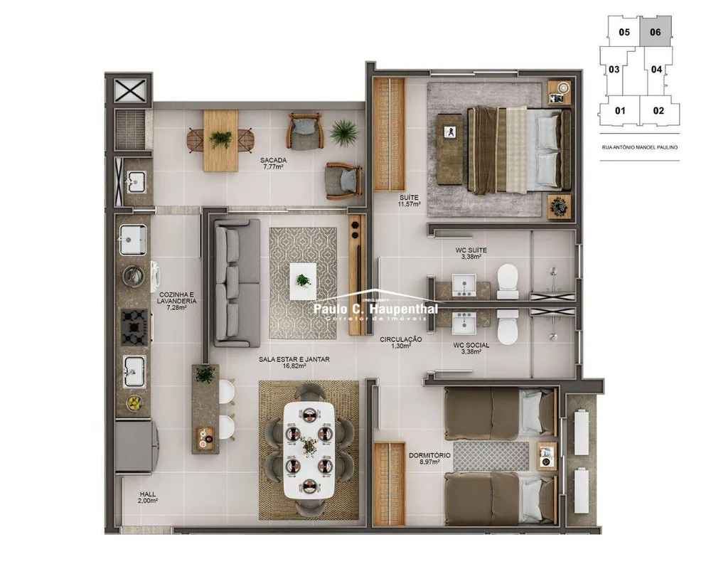 Apartamento, 2 quartos, 71 m² - Foto 11